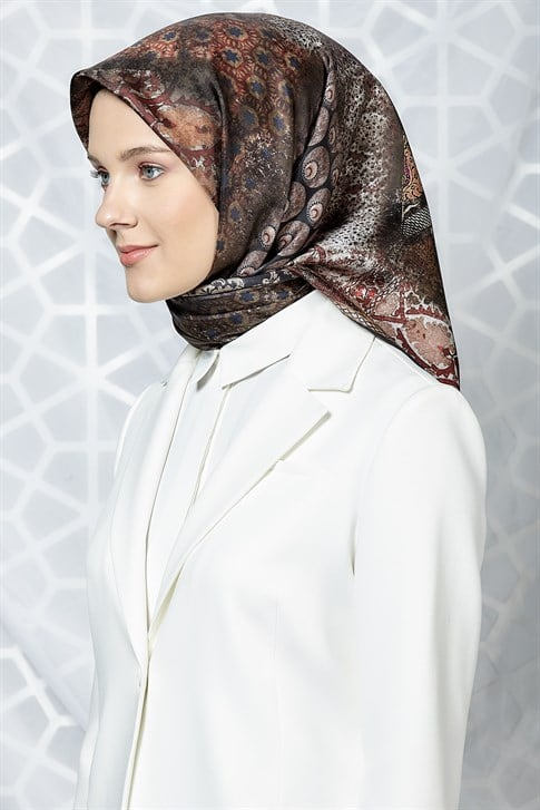 Armine Twill İpek Eşarp 19Ka8216 33