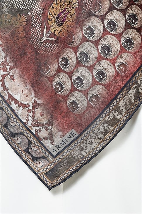 Armine Twill İpek Eşarp 19Ka8216 33