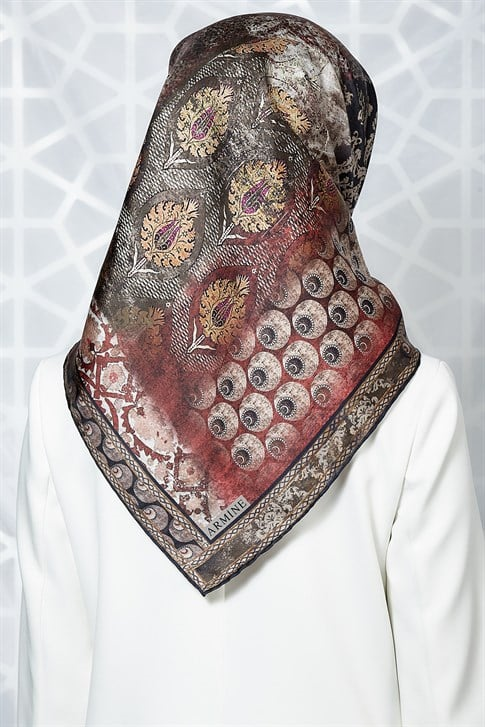 Armine Twill İpek Eşarp 19Ka8216 33