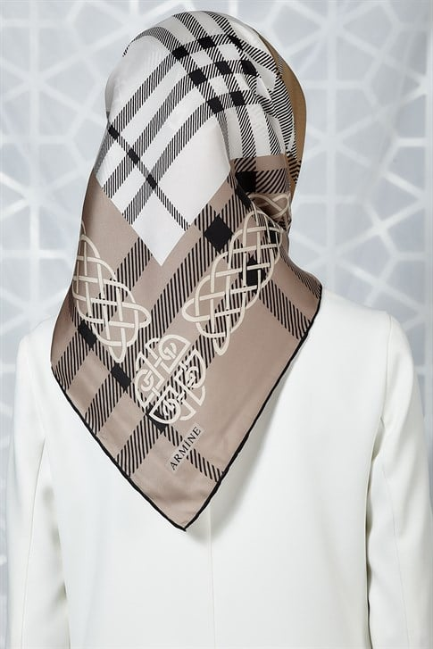 Armine Twill İpek Eşarp 19Ka8231 11
