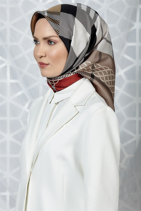 Armine Twill İpek Eşarp 19Ka8231 11