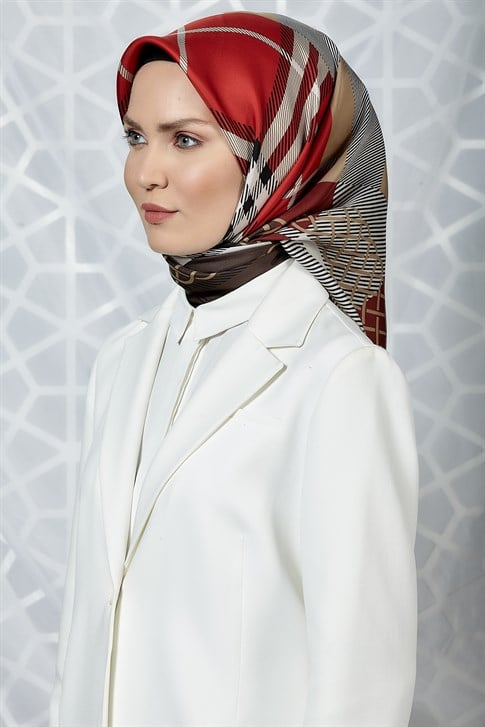 Armine Twill İpek Eşarp 19Ka8231 38