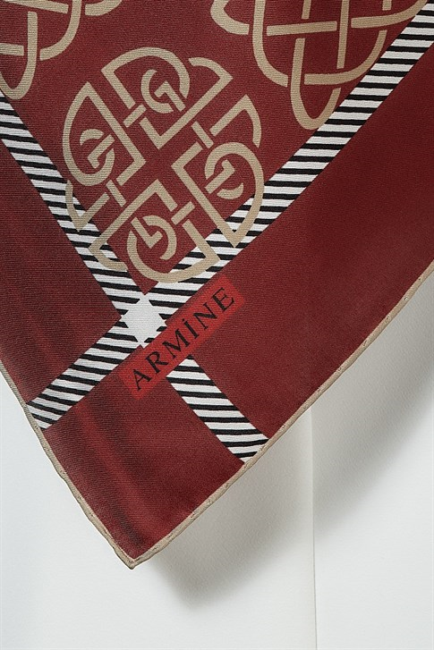 Armine Twill İpek Eşarp 19Ka8231 38