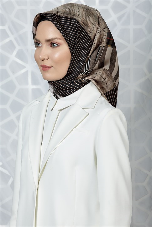 Armine Twill İpek Eşarp 19Ka8233 32