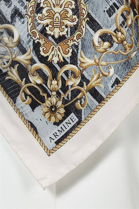 Armine Twill İpek Eşarp 19Ka8243 42