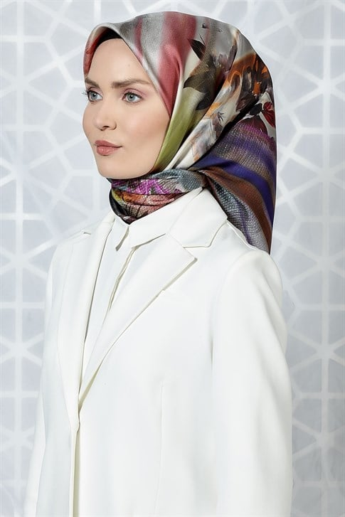 Armine Twill İpek Eşarp 19Ka8256 40
