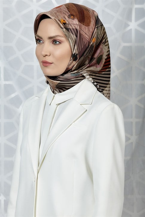 Armine Twill İpek Eşarp 19Ka8261 04
