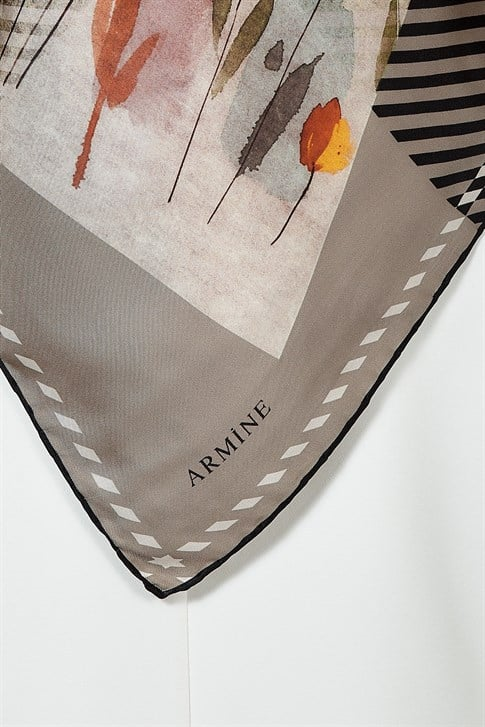 Armine Twill İpek Eşarp 19Ka8261 04