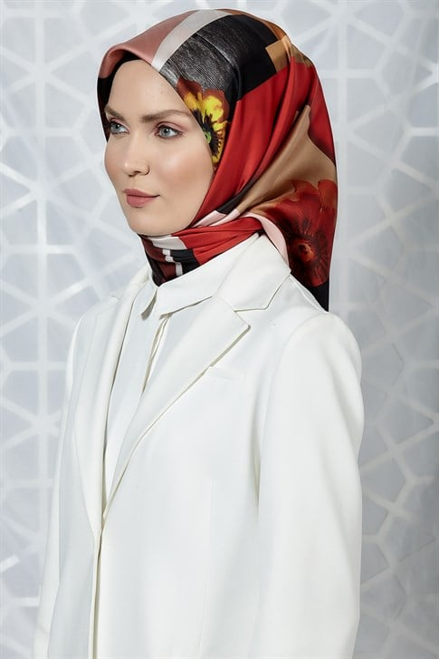 Armine Twill İpek Eşarp 19Ka8264 21