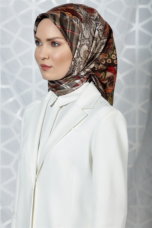Armine Twill İpek Eşarp 19Ka8266 02
