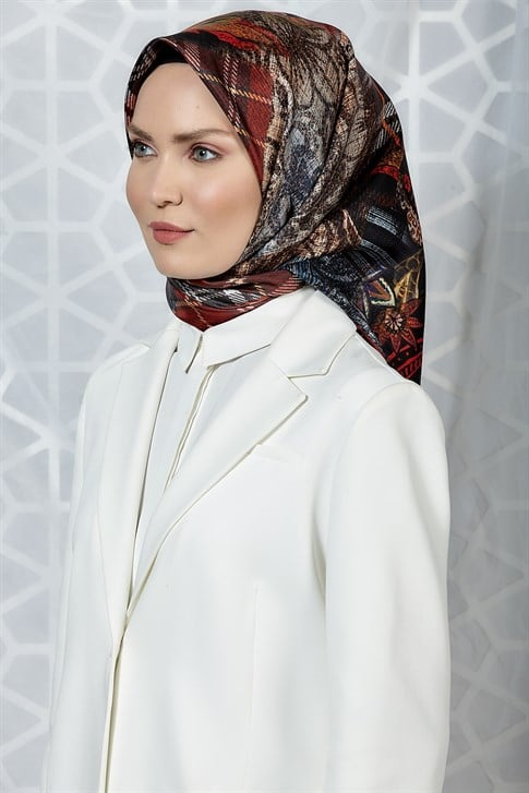 Armine Twill İpek Eşarp 19Ka8266 34