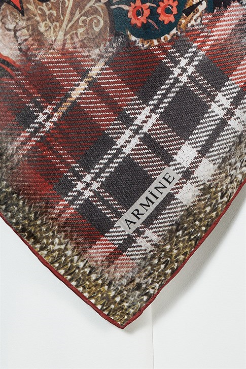 Armine Twill İpek Eşarp 19Ka8266 34