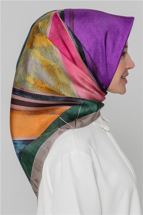 Armine Twill İpek Eşarp 20Ka8412 85