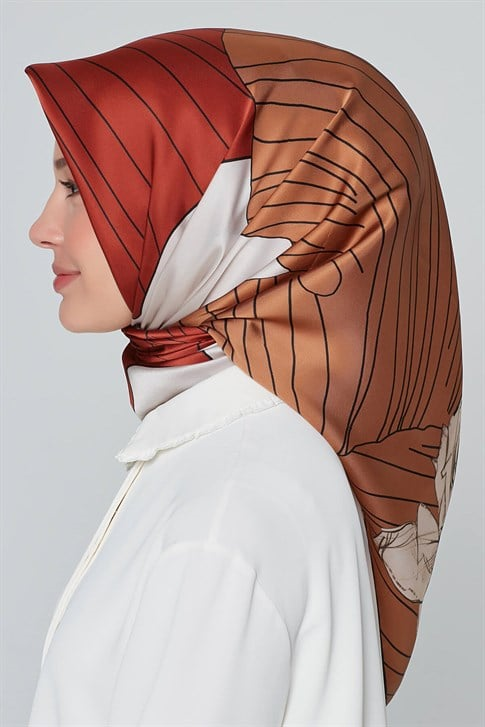 Armine Twill İpek Eşarp 20Ya8302 09