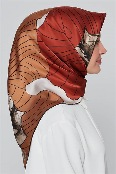 Armine Twill İpek Eşarp 20Ya8302 09