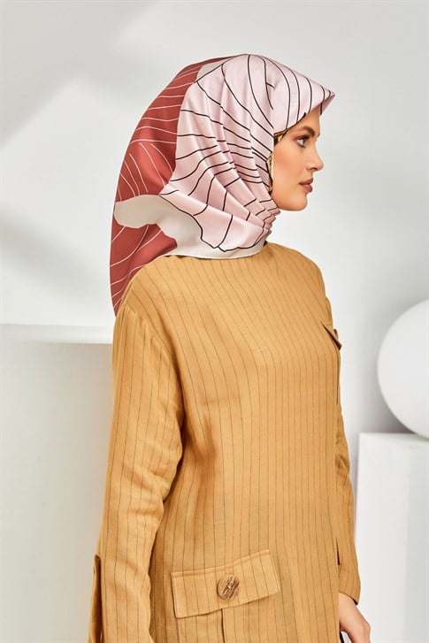 Armine Twill İpek Eşarp 20Ya8302 31