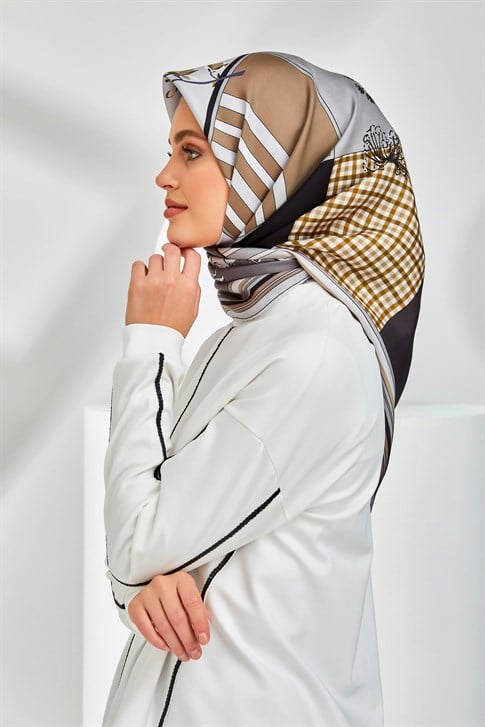 Armine Twill İpek Eşarp 20Ya8303 34