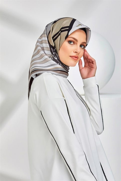 Armine Twill İpek Eşarp 20Ya8303 34