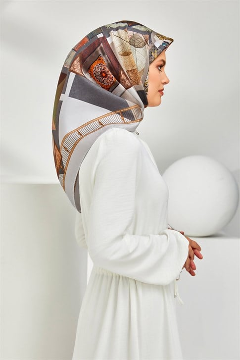 Armine Twill İpek Eşarp 20Ya8312 35