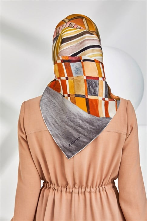 Armine Twill İpek Eşarp 20Ya8320 36