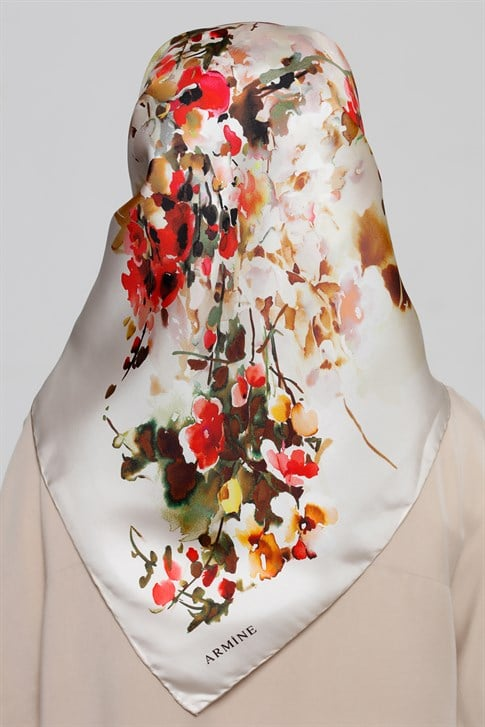 Armine Twill İpek Eşarp 20Ya8321 05