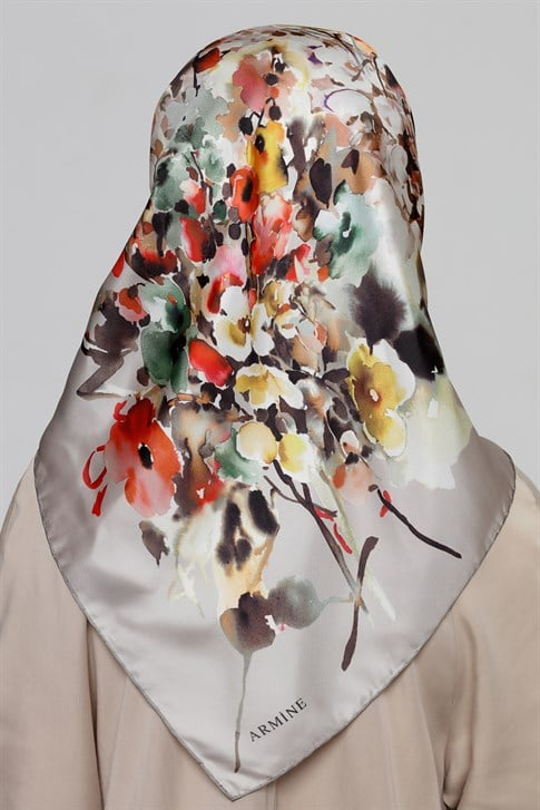 Armine Twill İpek Eşarp 20Ya8321 34