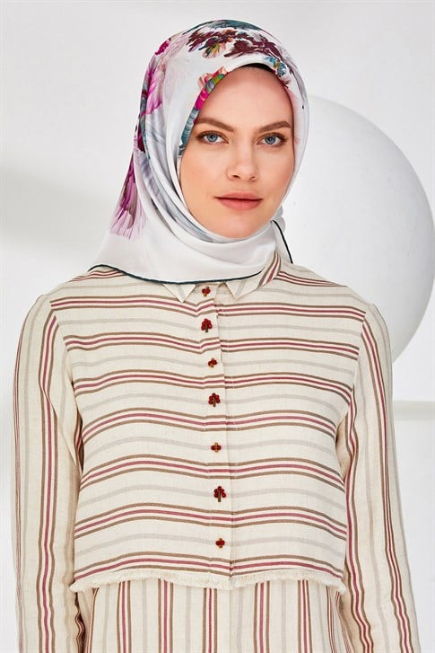 Armine Twill İpek Eşarp 20Ya8337 82