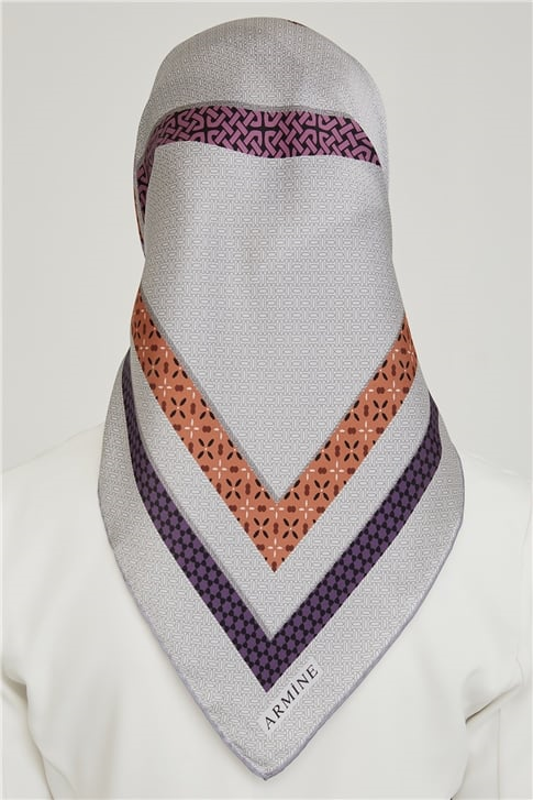 Armine Twill İpek Eşarp 21Ka8603 36