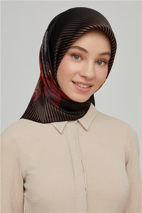 Armine Twill İpek Eşarp 21Ka8605 09