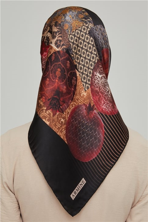 Armine Twill İpek Eşarp 21Ka8605 09
