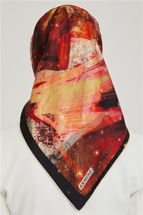Armine Twill İpek Eşarp 21Ka8608 08