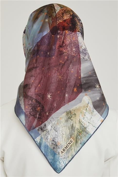 Armine Twill İpek Eşarp 21Ka8608 32
