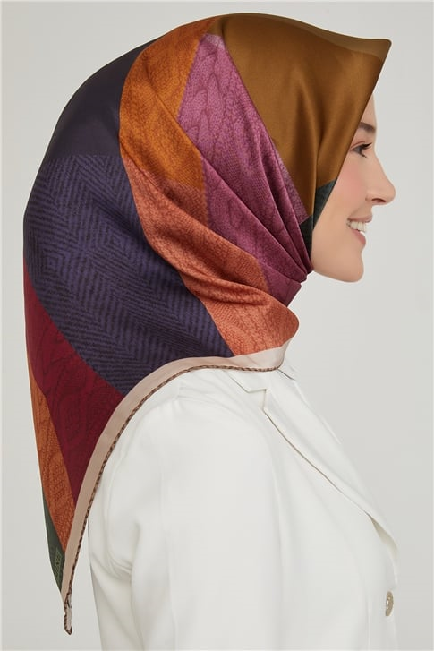 Armine Twill İpek Eşarp 21Ka8610 02