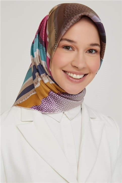 Armine Twill İpek Eşarp 21Ka8613 36