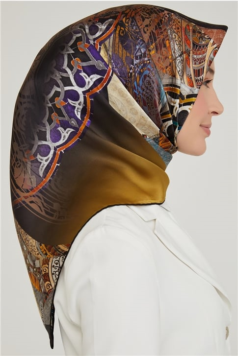 Armine Twill İpek Eşarp 21Ka8622 09