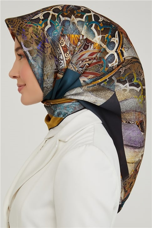 Armine Twill İpek Eşarp 21Ka8622 09