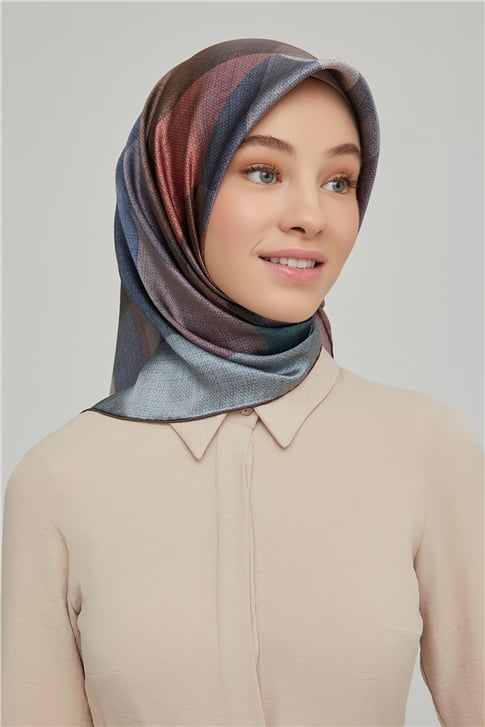 Armine Twill İpek Eşarp 21Ka8623 31