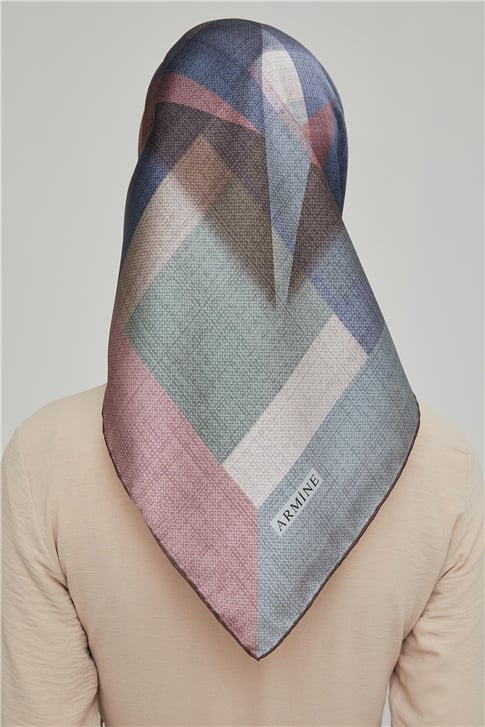 Armine Twill İpek Eşarp 21Ka8623 31