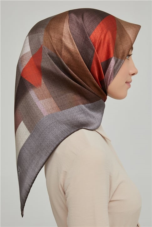 Armine Twill İpek Eşarp 21Ka8623 35