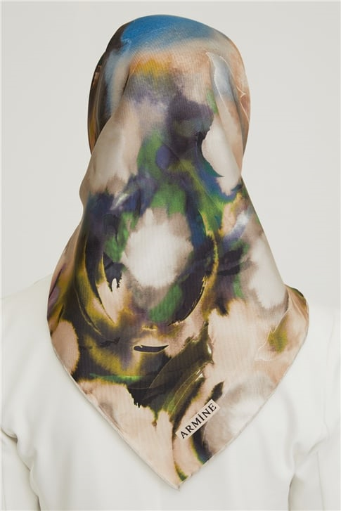 Armine Twill İpek Eşarp 21Ka8641 04