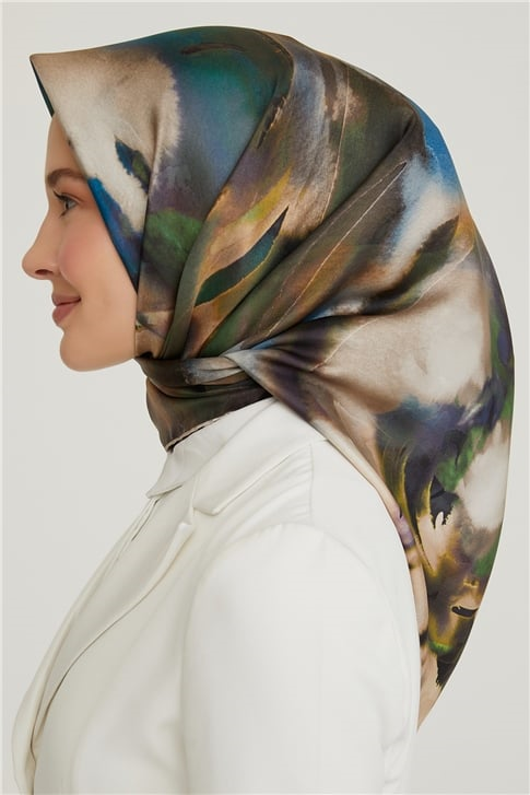 Armine Twill İpek Eşarp 21Ka8641 04