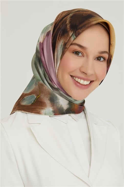 Armine Twill İpek Eşarp 21Ka8641 38