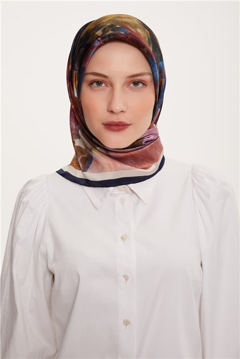 Armine Twill İpek Eşarp 22Ka3223 02