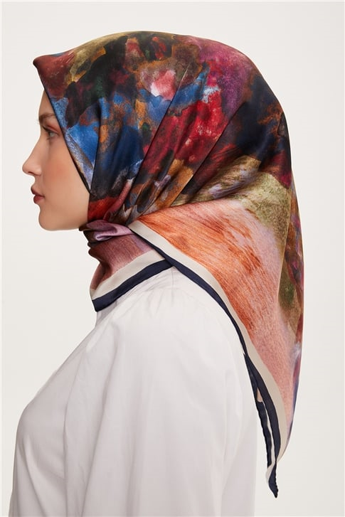 Armine Twill İpek Eşarp 22Ka3223 02