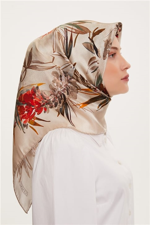 Armine Twill İpek Eşarp 22Ka3224 05
