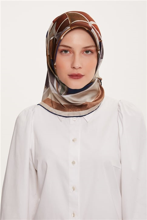 Armine Twill İpek Eşarp 22Ka3235 35