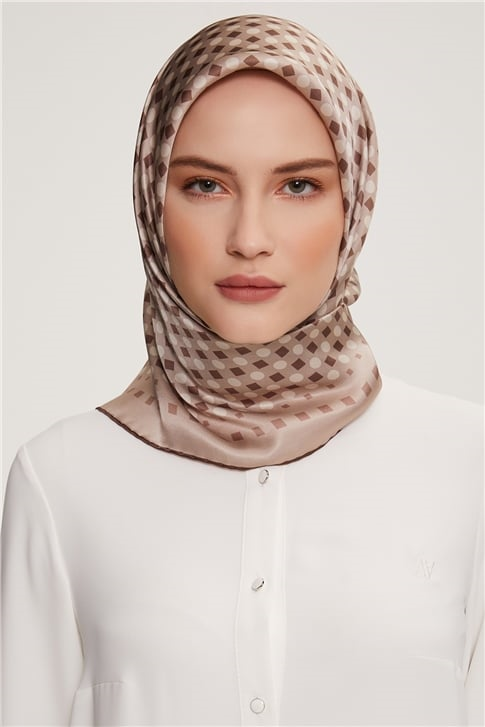 Armine Twill İpek Eşarp 22Ka3236 04