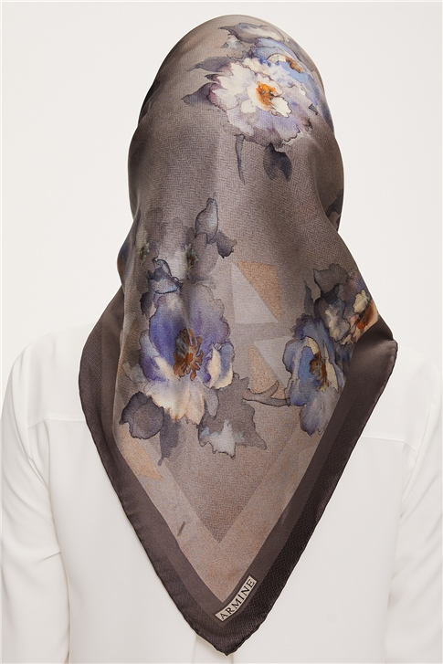 Armine Twill İpek Eşarp 22Ka3239 09