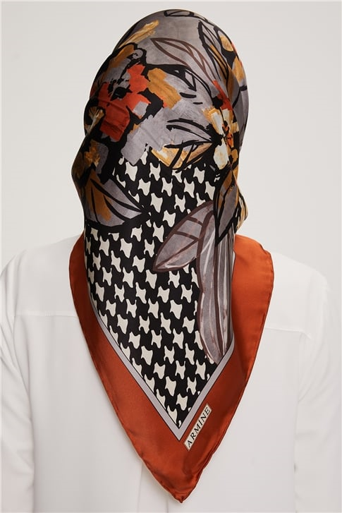 Armine Twill İpek Eşarp 22Ka3242 35