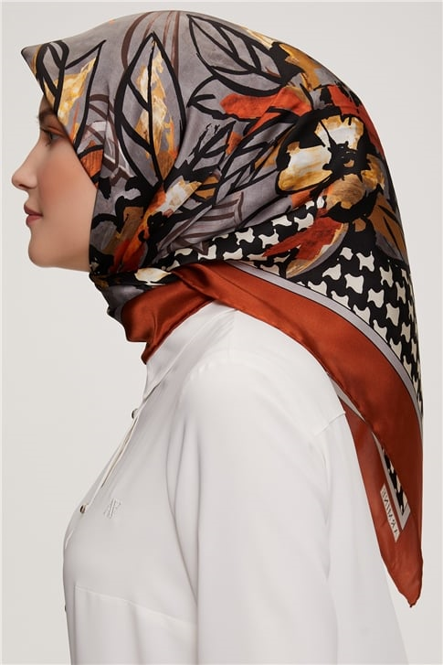 Armine Twill İpek Eşarp 22Ka3242 35